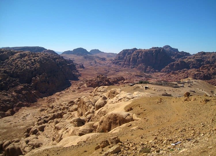 landscape Life in Petra