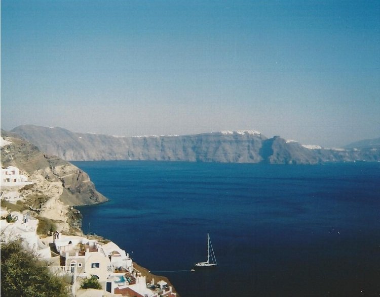 greek islands Travel Memories: Crete and Santorini (or, the story of how we met)