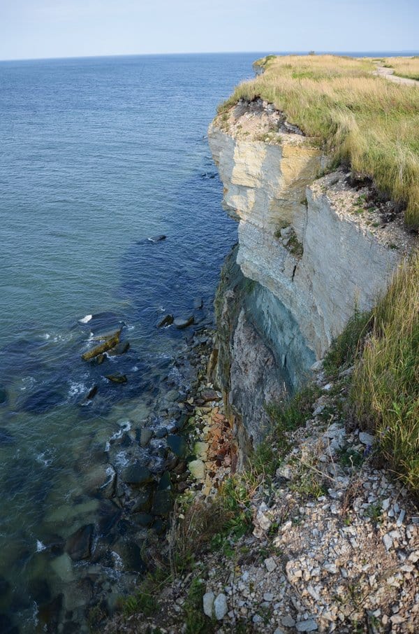 limestone cliff estonia A Day Trip To the Pakri Peninsula And Paldiski From Tallinn