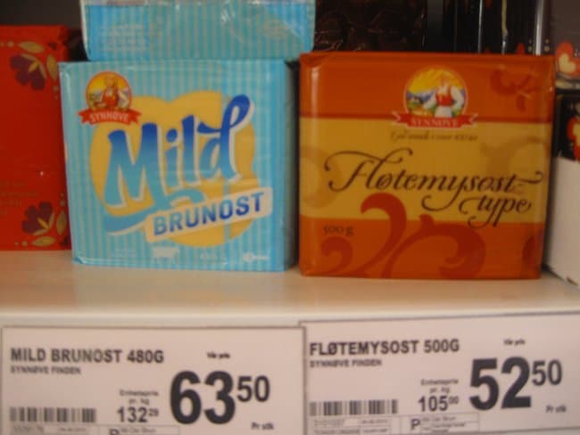 brown cheese norge Visit To a Supermarket in Norway