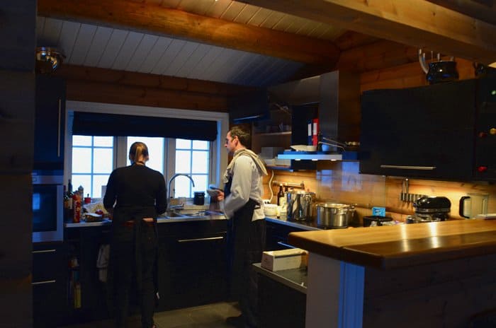 Arctic Gem: Lyngen Lodge, Norway lyngen lodge kitchen Arctic Gem: Lyngen Lodge, Norway